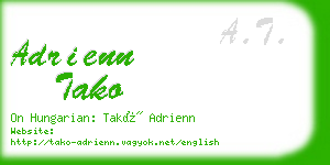 adrienn tako business card